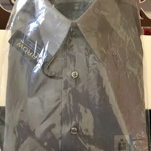 Dark Grey Arrow Dress Shirt